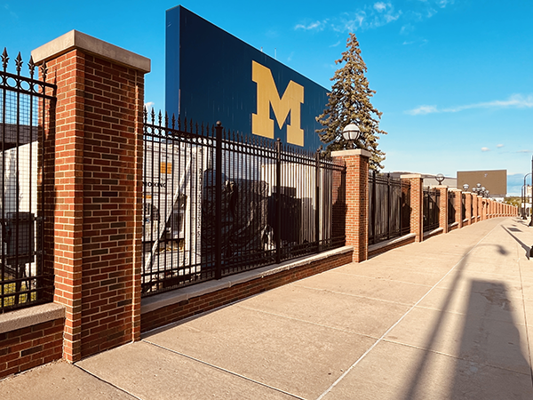 The Universiy of Michigan football stadium aka The Big House.