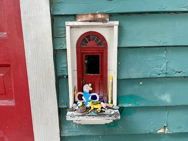 Is Ann Arbor worth visiting? A fairy door in downtown Ann Arbor.
