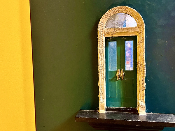 Best things to do in Ann Arbor - a fairy door in downtown Ann Arbor.